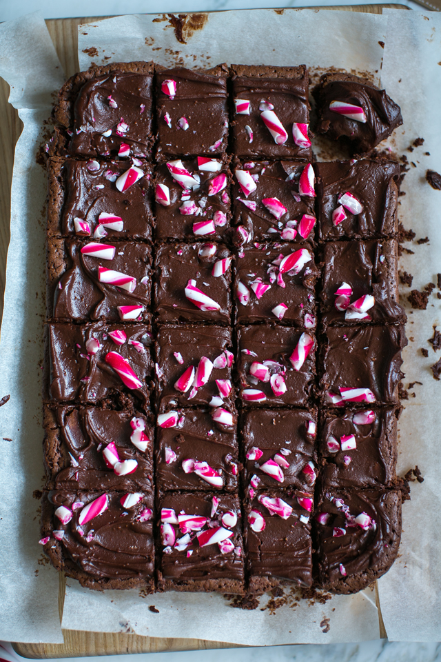 Donal Skehan Chocolate Candy Cane Brownies