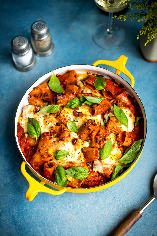 Donal Skehan 3 Cheese Beef Ragu Pasta Bake