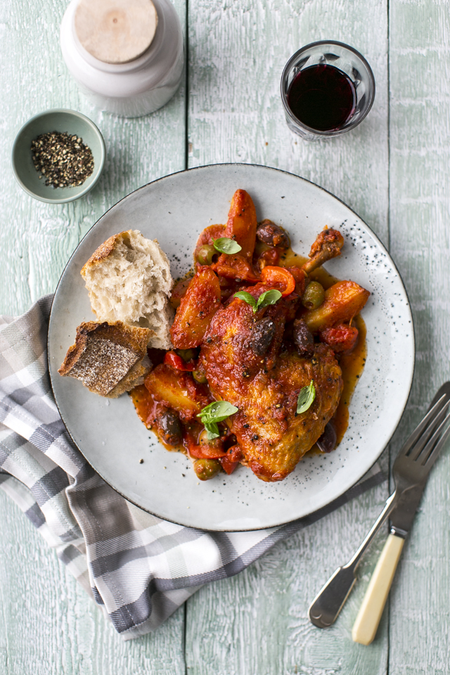 Donal Skehan Oven Baked Chicken Cacciatore