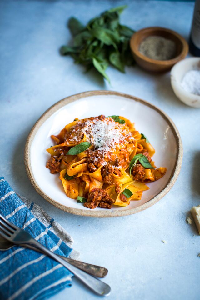 Donal Skehan Chicken Parmesan Pappardelle