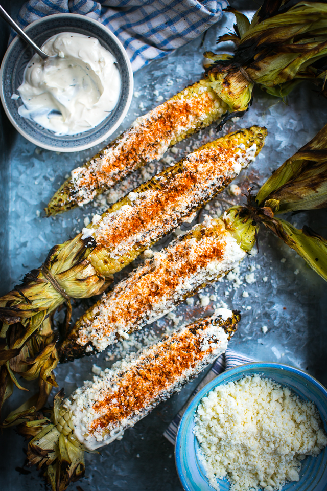 Donal Skehan Mexican Grilled Corn (Elote)
