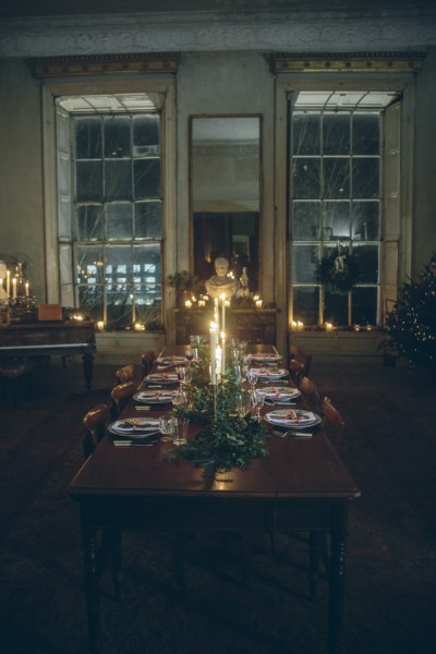 Setting the Christmas Table