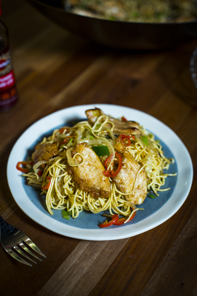 Donal Skehan Salt & Chilli Chicken with Chilli Noodles