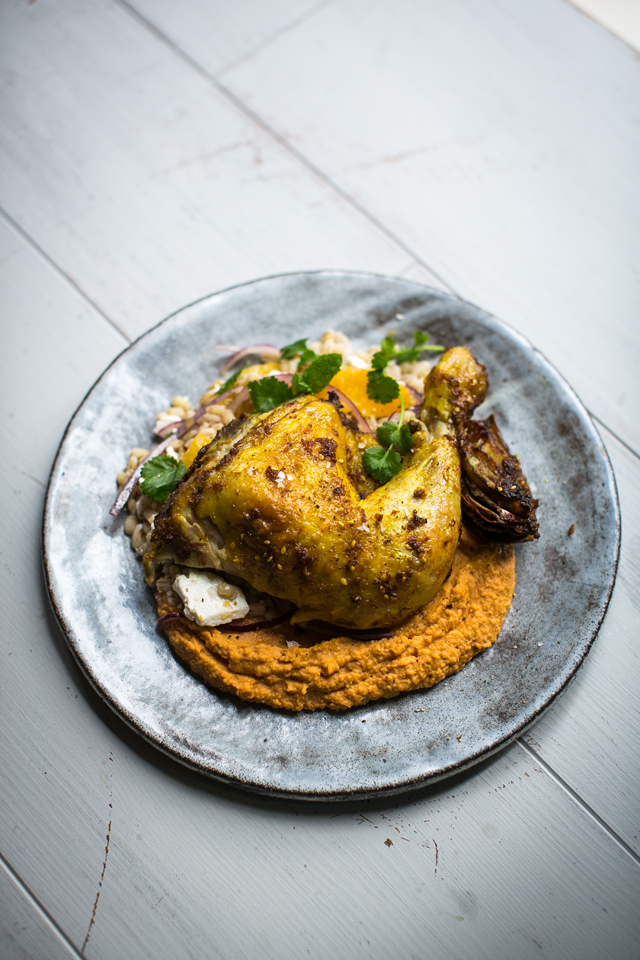 Donal Skehan Turmeric & Ginger Spatchcocked Chicken