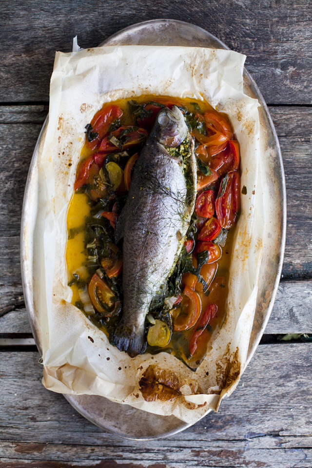 Donal Skehan Trout en Papillote